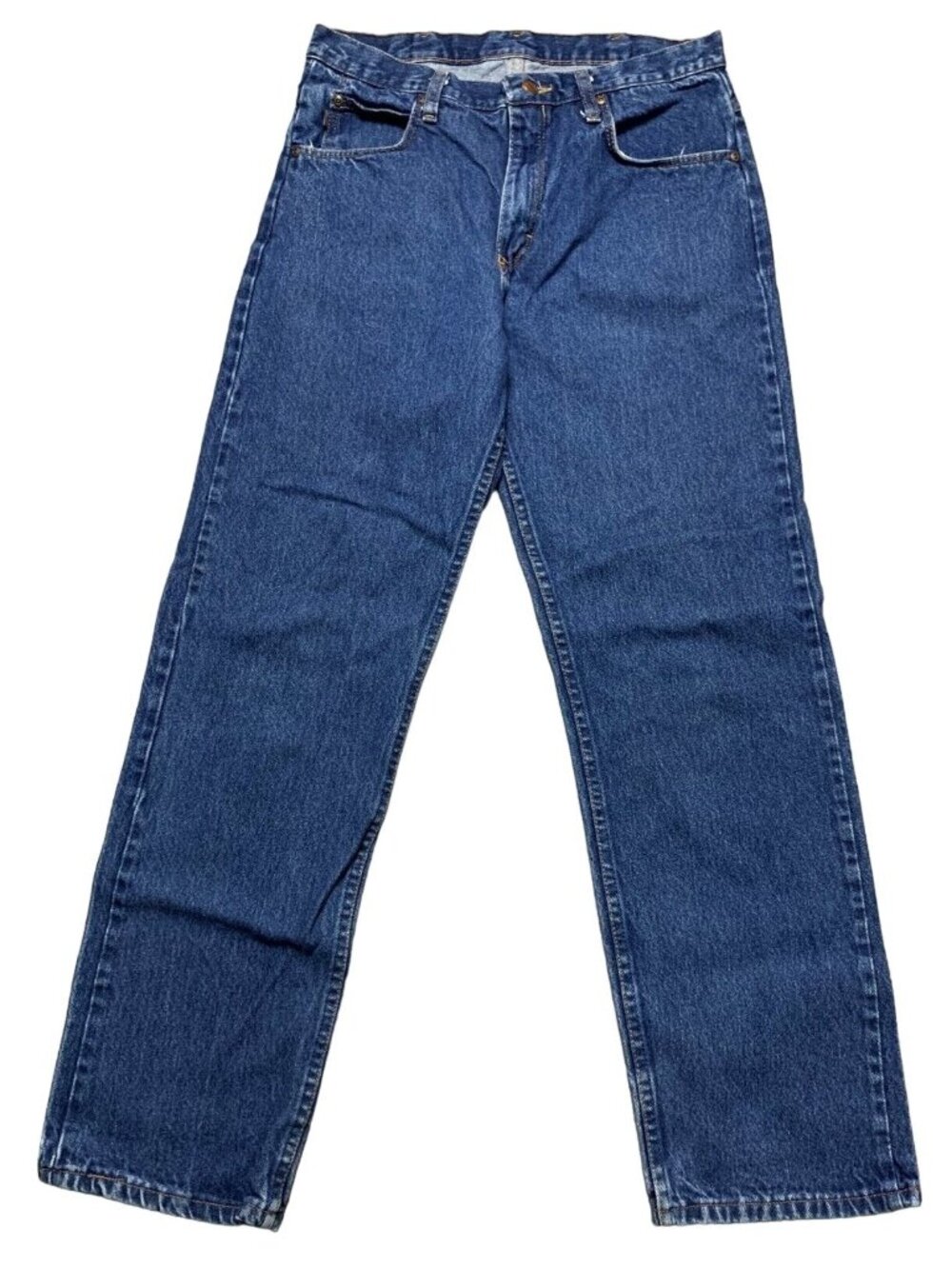 Red Kap Jeans Mens 32x31 Straight Leg 100% Cotton Work Denim Blue Medium Wash